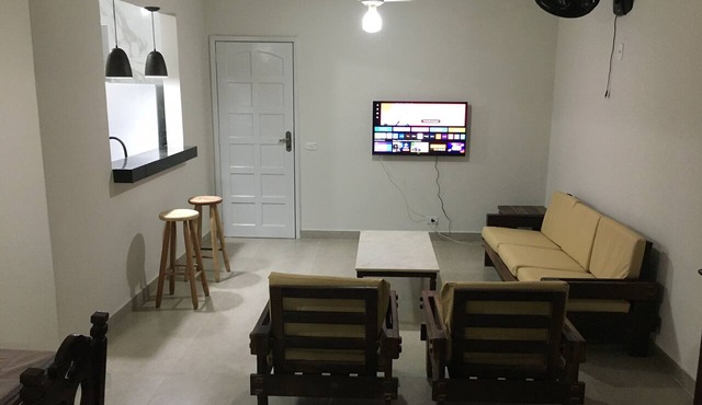 Spacious apartment, Praia do Forte beach, tranquility and well-being, close to the street market.