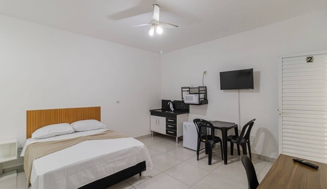 Studio 02 com Wi-fi e Próximo ao Shopping Tatuapé