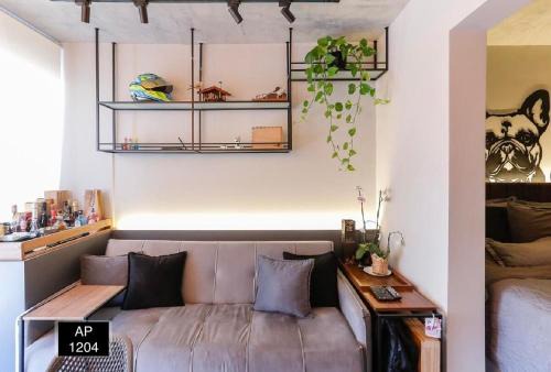 Studio 1204 Com Vista Livre e Andar Alto