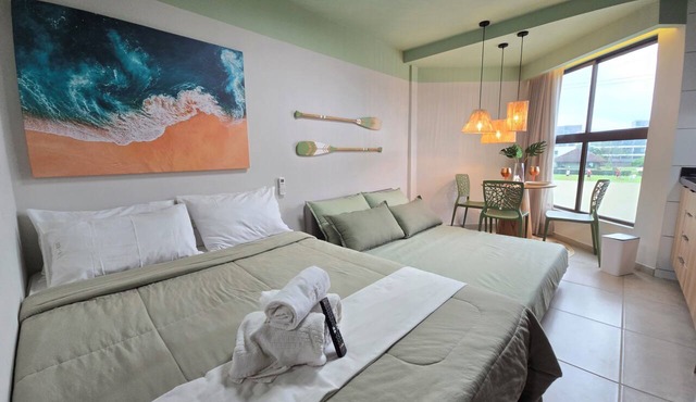 Studio 5.0 ★ | Condo with Pool + Hot Tub | 5 min from Brazil's most famous beach in Tamandaré