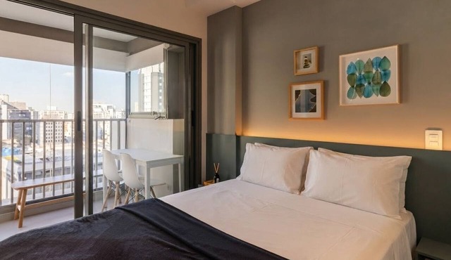 Studio com Piscina perto do metrô | Vila Mariana in São Paulo