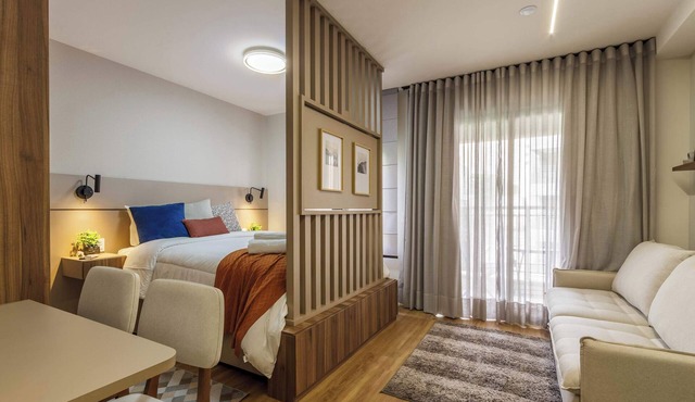 Studio Completo a 5 min do Nubank Parque | GP33