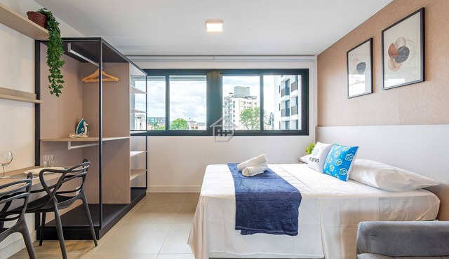 Studio funcional e moderno no bairro Rio Branco