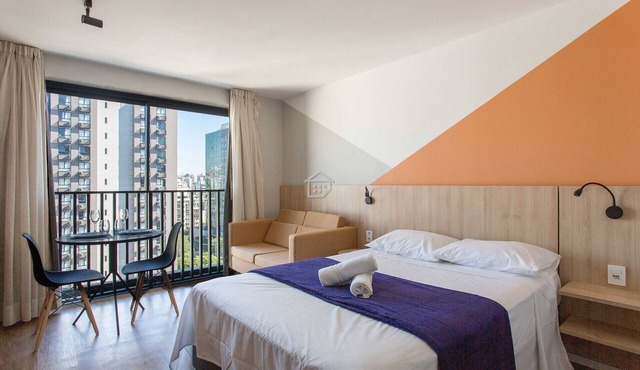 Studio Moderno no Coração de Porto Alegre