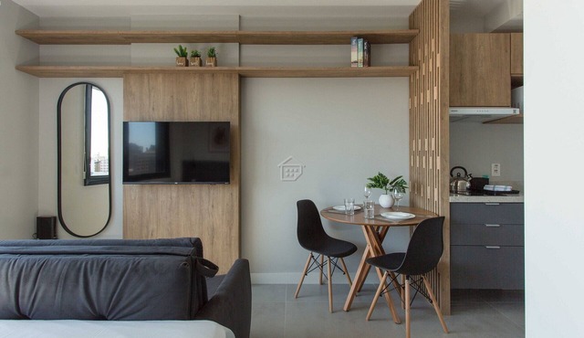 Studio Moderno no Mont'Serrat | Conforto