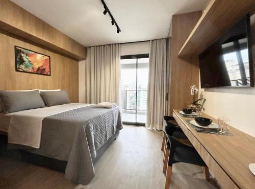 Studio Moderno Pompéia - A Poucos Metros do Allianz Park in São Paulo