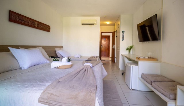Studio p/4 perto da Praia em Barra de São Miguel in Barra de São Miguel