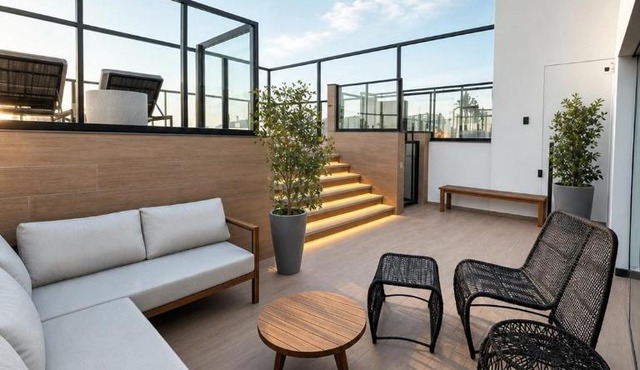 Studio Premium com Piscina e Academia