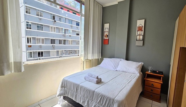 Studio w/AC | 5 min to Copacabana Beach in Rio de Janeiro