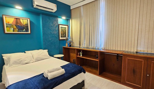 Studio w/AC | 5 min to Copacabana Beach in Rio de Janeiro