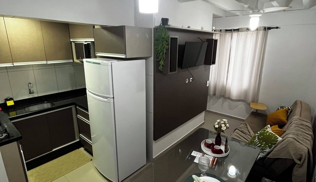 Studio with Club Amenities: Pool, 5G Wi-Fi, Parking & 300m from the Sea