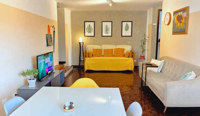 Three-bedroom apartment with garage in Juvevê, 110 m2 of tranquility. Domo Lodging