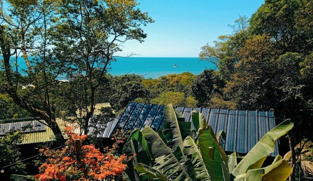 Tucano Chalet with sea and nature views of Solidão Beach