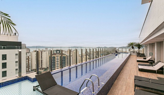 WI-FI 200MB | Rooftop with Pool and Sea View #CA70D