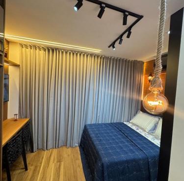 Your Modern Retreat in SP Balcony and Gym in São Paulo
