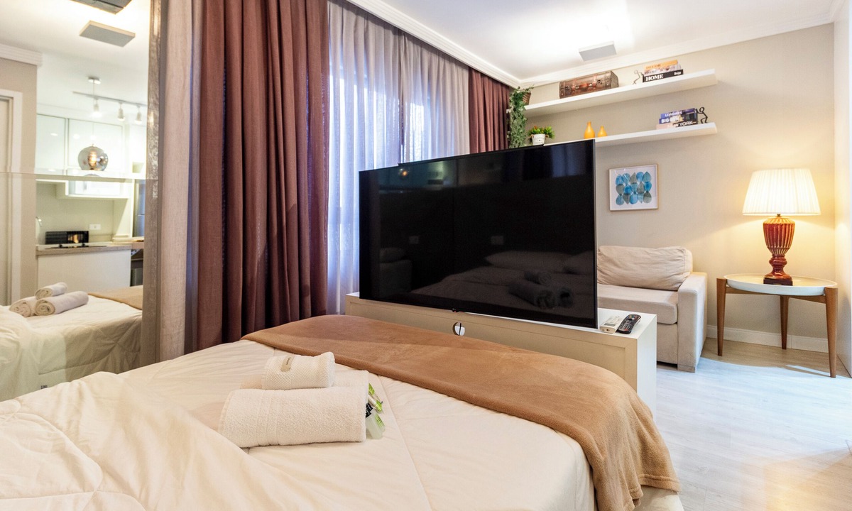 Bigorrilho Apartment | Studio Moderno Ap 32