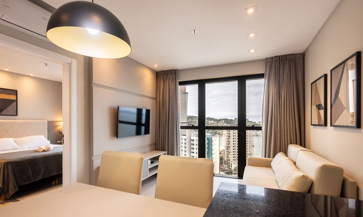 Centro Condo | MHF II Apts Variados em Prédio com Vista para o Mar em Itapema