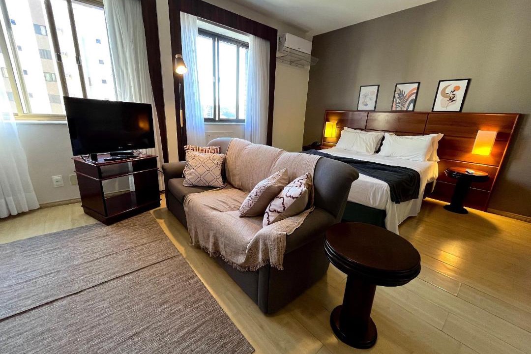 Atiradores Apartment | Studio apartment in downtown Joinville, SC