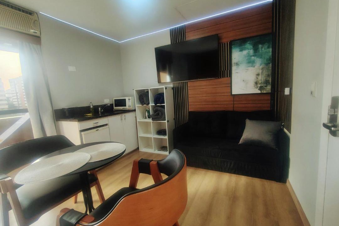 Alto da Rua Quinze Apartment | Studio 405 com cama King Size