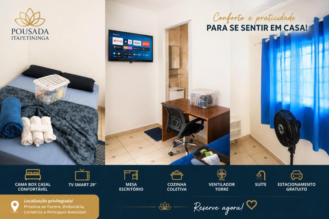 Itapetininga Apartment | Apartamentos-6-3-8 - Pousada Itapetininga