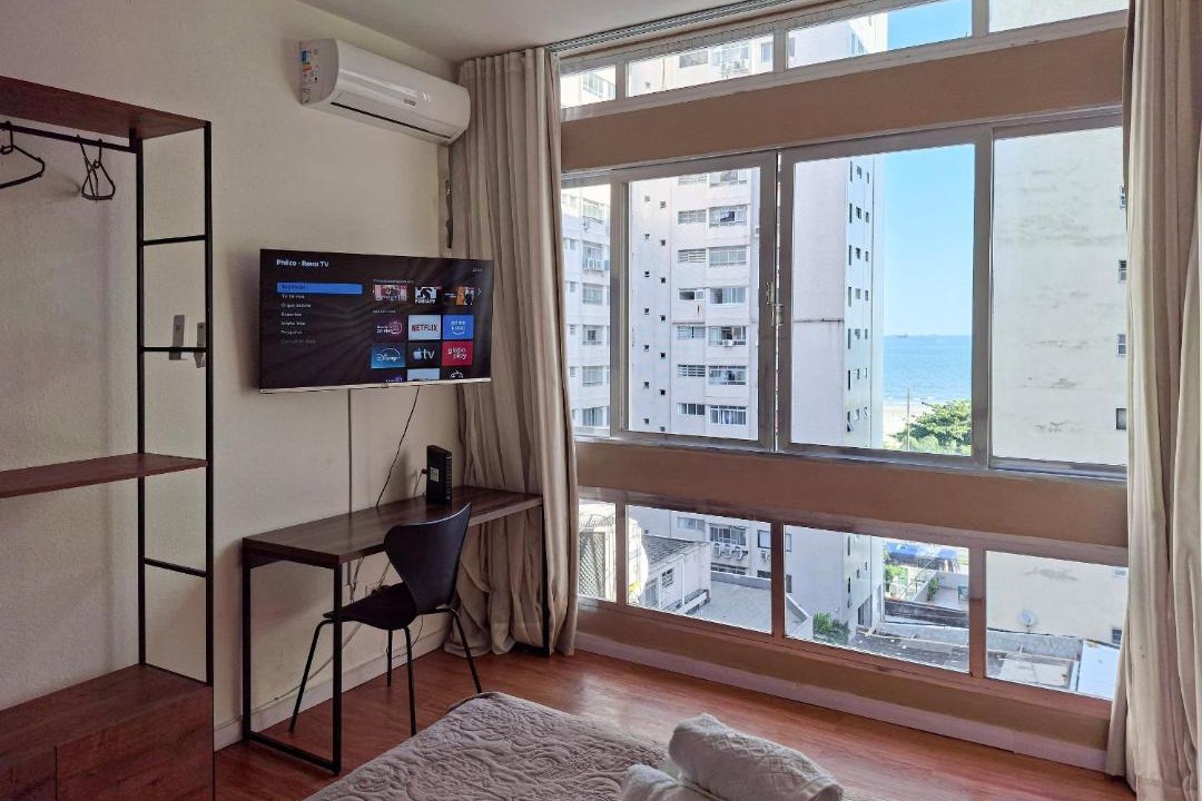 Boqueirao Apartment | SHB - Maritime Comfort: Studio with Ocean View