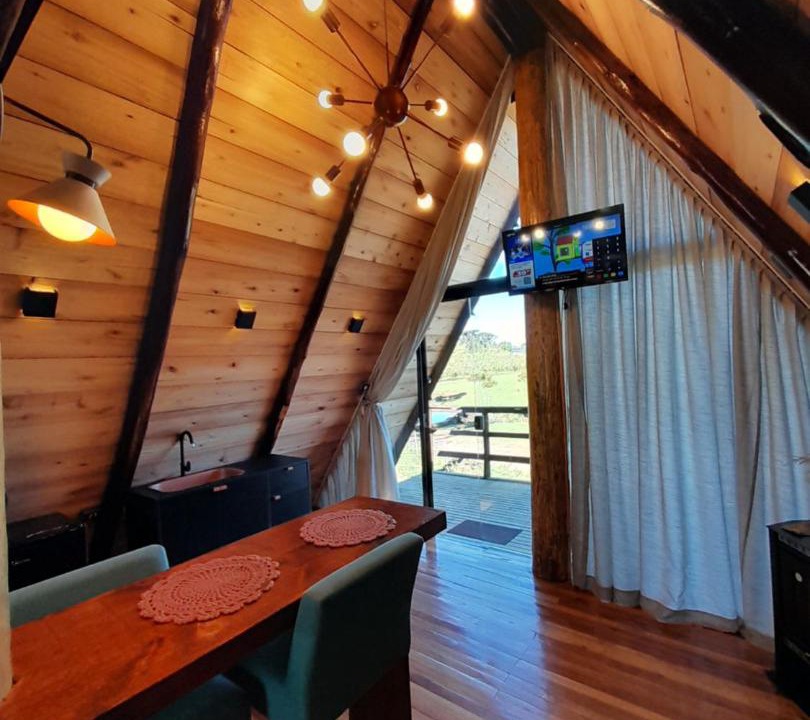 Bom Jardim da Serra Cabin | Chalé A-Frame da Fazenda