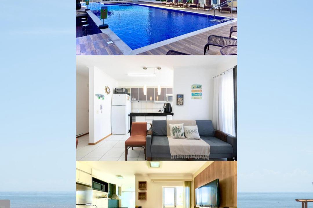 Itacolomi Apartment | Apartamento a 400M PRAIA com PISCINA sacada com CHURRASQUEIRA privativa Wi-Fi Portaria 24h PLAYGROUND INFANTIL Quadra de esportes e vaga privativa de GARAGEM Reserve agora mesmo