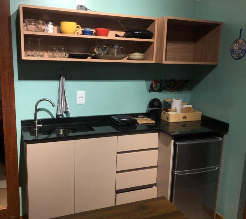 Centro Apartment | Quarto equipado Centro Balneário Camboriú