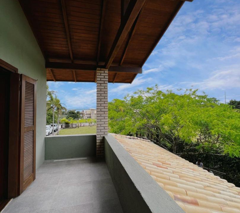 Praia do Rosa Villa | Casa de praia no Rosa - vista para Lagoa de Ibiraquera