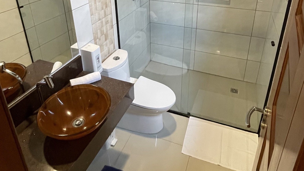 Photo of Bathroom in Praia da Armacao do Itapocoroi