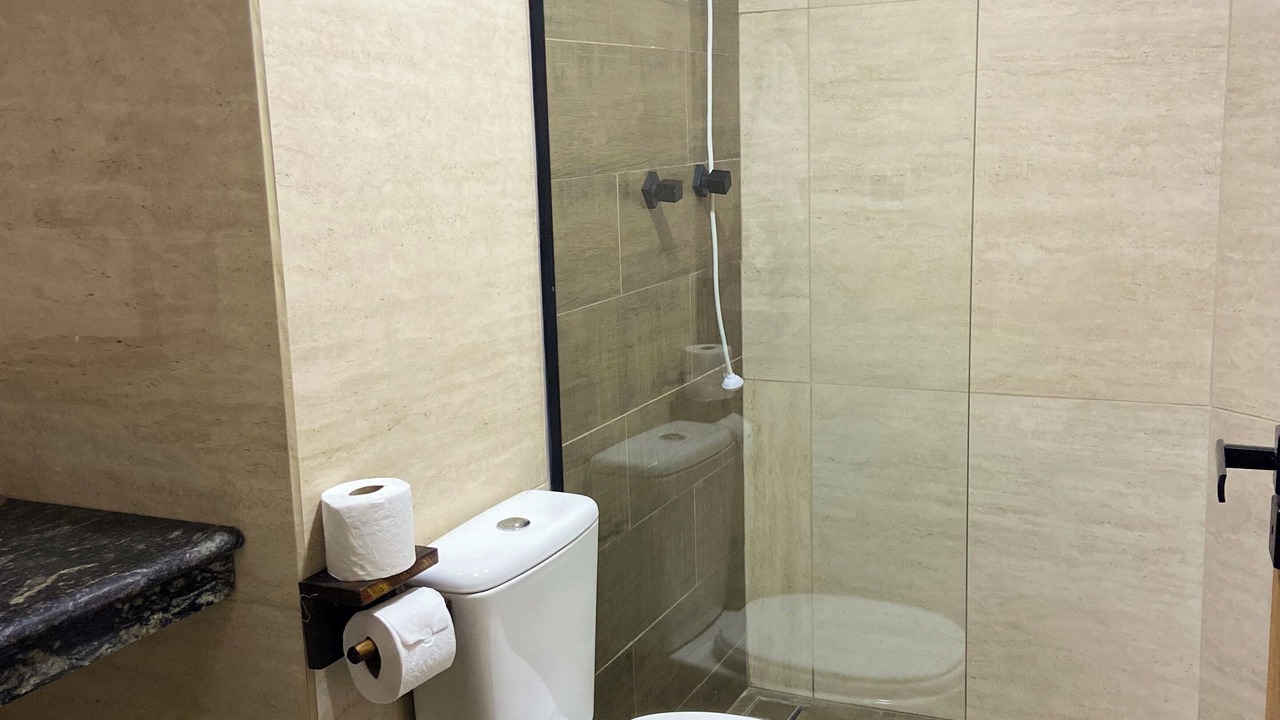 Photo of Bathroom in Praia da Armacao do Itapocoroi