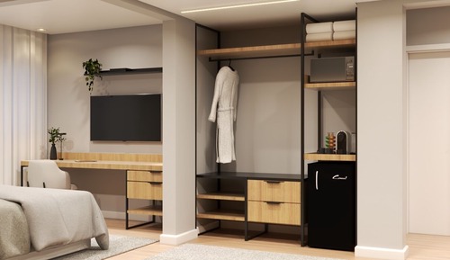 Luxury Double Room, City View