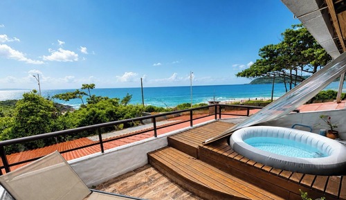 Suíte Água Viva com Jacuzzi - Ondas da Grande - Penha - SC