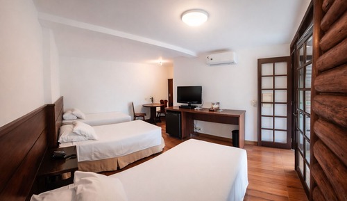 Standard Room, 3 Twin Beds, Garden View