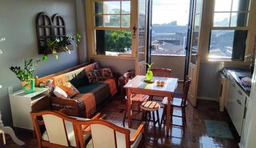 One-Bedroom Apartment with Balcony and City View