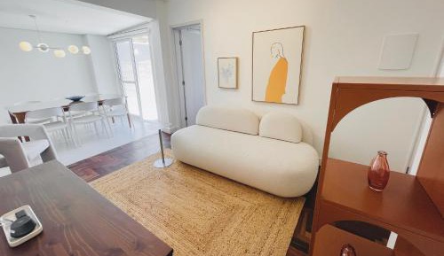 Deluxe Two-Bedroom Apartment with Garden View