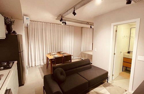 Anita Garibaldi Apartment | Studio Morse para até 3 pessoas Central