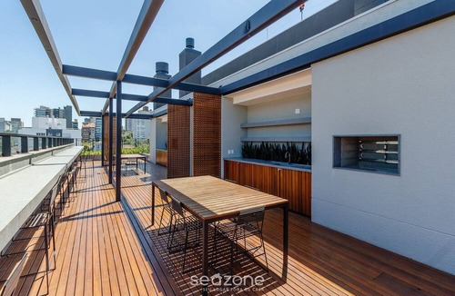 Rio Branco Apartment | Charming Studio With Pool in POA Grb0917