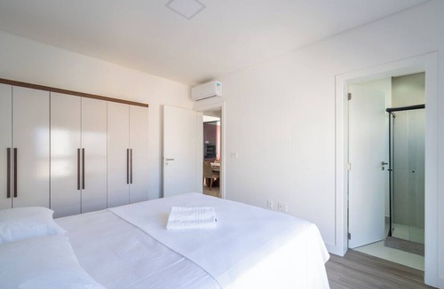 Castelo Branco Apartment | Apto 2Q c/churrasq. 500m da Meia Praia ROT1001