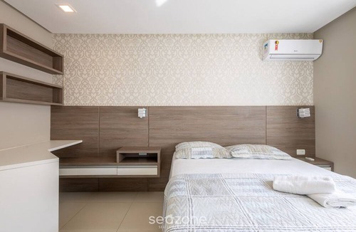 Centro Apartment | Sea View Apartment w Barbecue in Bombinhas Lga0201
