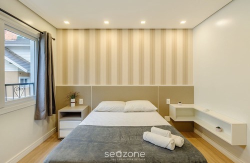 Vila Luiza Apartment | Apart w/2 Bedrooms and Fireplace - Canela Epe0304