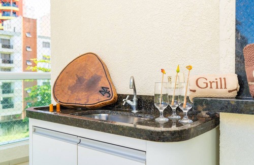 Parque Enseada Apartment | Elegante Apartamento em Enseada no Guarujá
