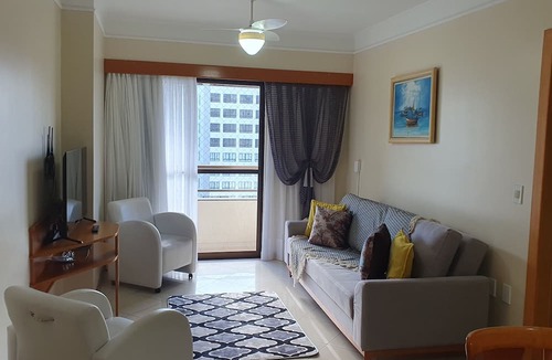 Centro Apartment | Central apartment, swimming pools, air conditioning, balcony/screen, Wi-Fi, cable TV, garage, near the sea.