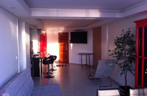 Centro Apartment | Balneario Camboriu/3 bedrooms/4 ares-cond/Sea Front/Barbecue/Foot to sand
