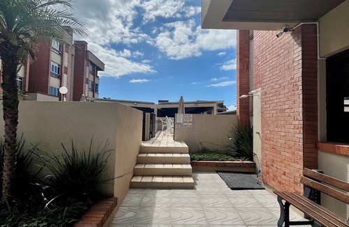 Arroio Teixeira Apartment | Home office with pool and barbecue in Capão Novo - RS