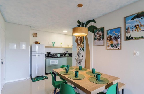 Praia da Armacao do Itapocoroi Apartment | OBP - Condomínio Moderno a 600m da Praia