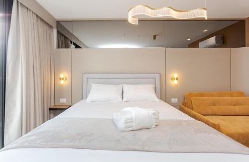 Matriz Apartment | Studio no melhor do Batel c/lazer e até 3 pessoas