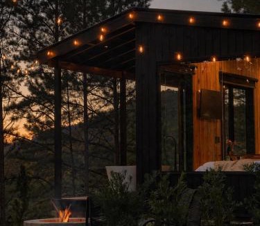 Benedito Novo Ski Chalet | Cabana para casal com banheira e vista na natureza