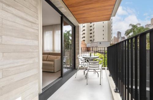 Bigorrilho Apartment | Temple Batel Varanda Privativa Pool Rooftop