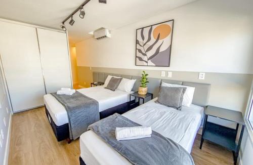Jurere Apartment | Apê Positano|3 suítes|Jurerê|230m do Mar|2 garagem